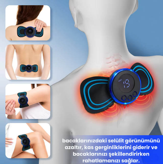 EMS Pedli Selülit Azaltıcı Bacak Sıkılaştırıcı Masaj Aleti